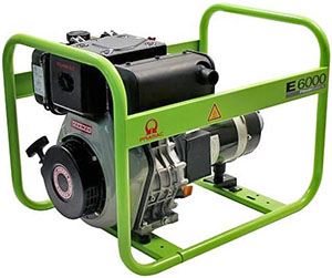 Дизельный генератор Pramac E6000 400V 50Hz